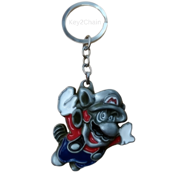 Classic Game Super Mario Cute Cartoon Key Chain